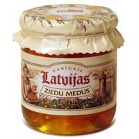 Latvian natural blossom honey