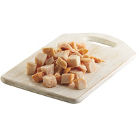 Roasted chicken breast fillet diced, IQF