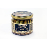 SMOKED SPRATS IN OIL 160G “THE BEST OF RIGA GOLD”