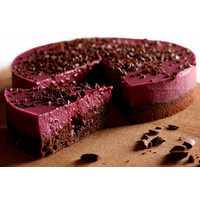 Riga Black Balsam currant - chocolate cake