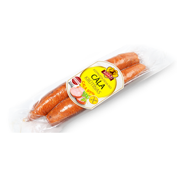 SMOKED SAUSAGE FROM CHICKEN BREAST 400G