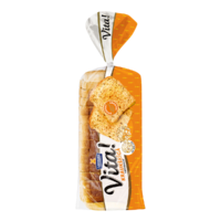 Vita toast bread with seeds, carrots