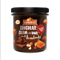 Vinnis chocolate cream with honey and hazelnuts