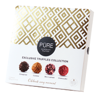 EXCLUSIVE CHOCOLATE TRUFFLES COLLECTION 20 (GOLD PATTERN)