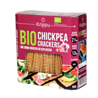 BIO Chickpea crackers with garlic