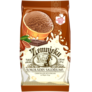 &quot;FARMER`S&quot; CHOCOLATE ICE CREAM IN WAFER CUP 120 ML