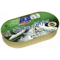 SMOKED SPRATS IN OIL WITH TRANSPARENT LID